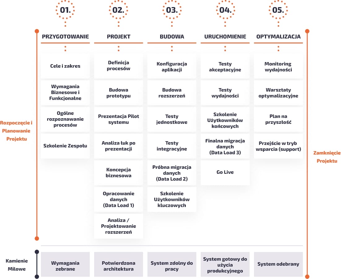 Schemat - Realizacja, Monitoring i Kontrola Projektu