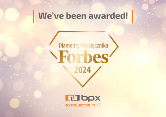 We are laureates of the prestigious Forbes Diamonds 2024 award