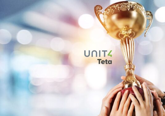 We have been awarded by our Partner Unit4