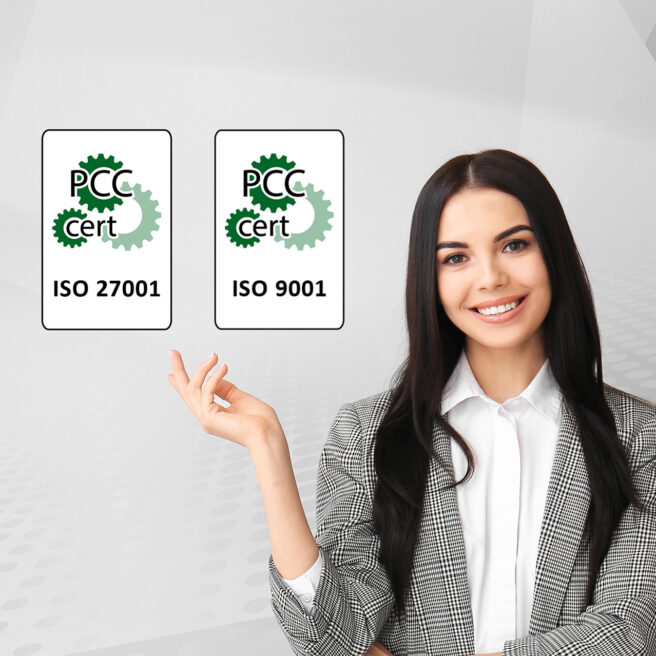 Uzyskaliśmy międzynarodowe certyfikaty ISO