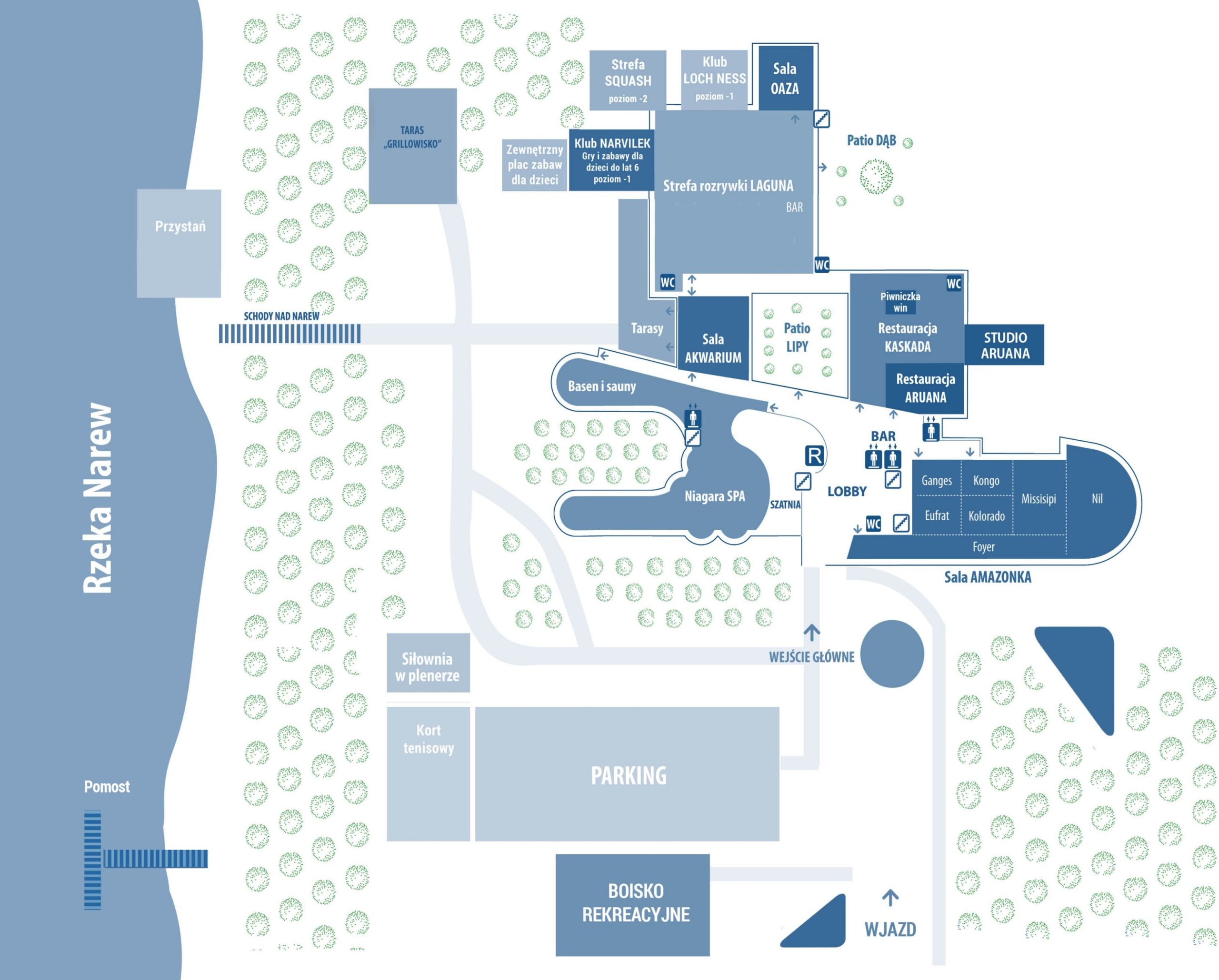 Hotel map – BPX Anniversary 2026